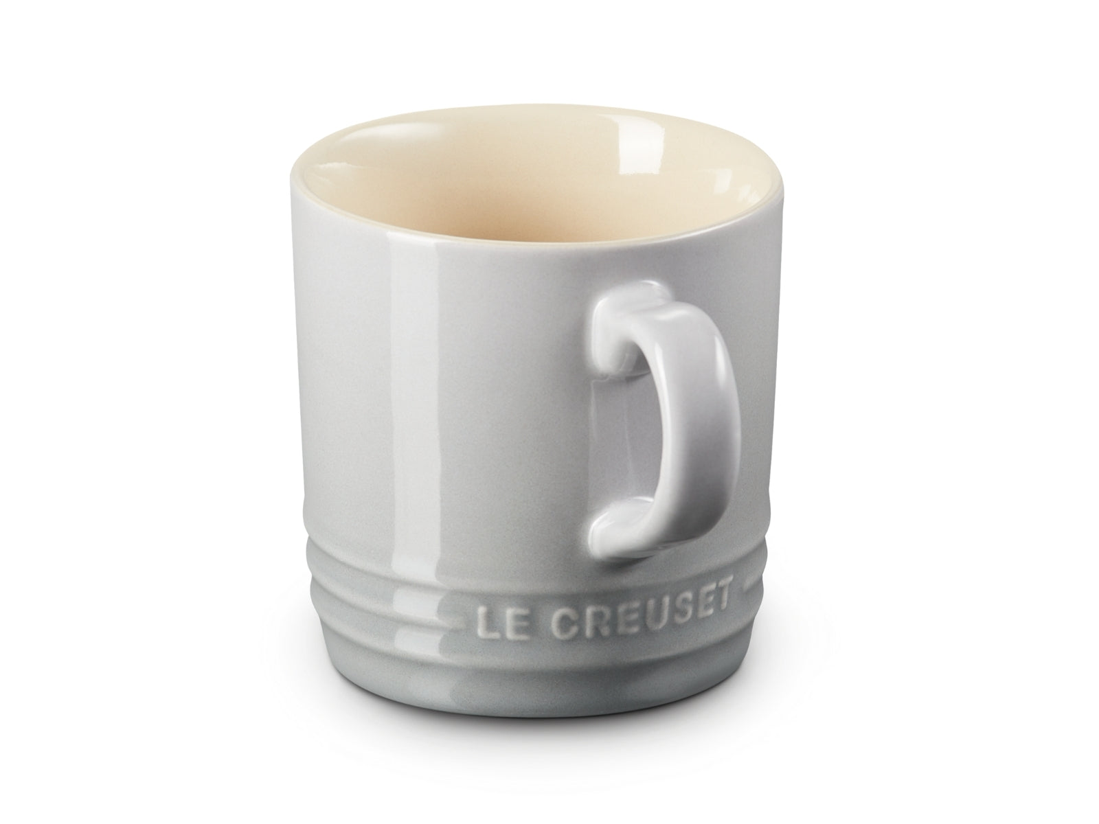 Le Creuset Becher mit Henkel perlgrau 0,1l - Produktbild 5
