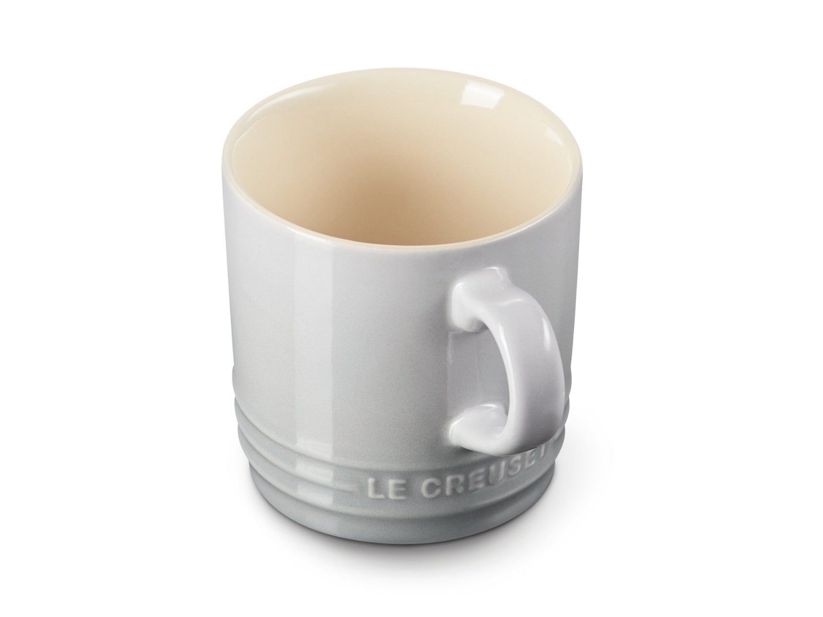 Le Creuset Becher mit Henkel perlgrau 0,1l - Produktbild 6