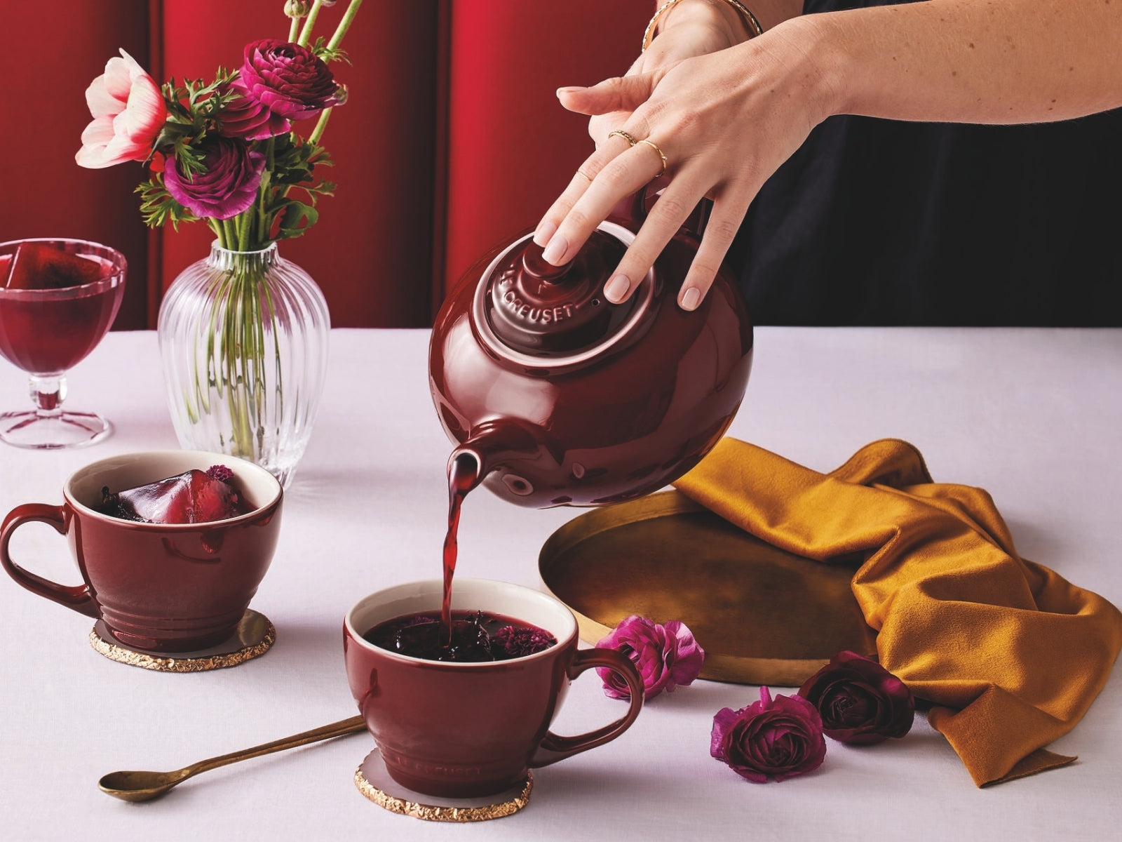 Le Creuset Kanne Klassik garnet 1,3l - Produktbild 7