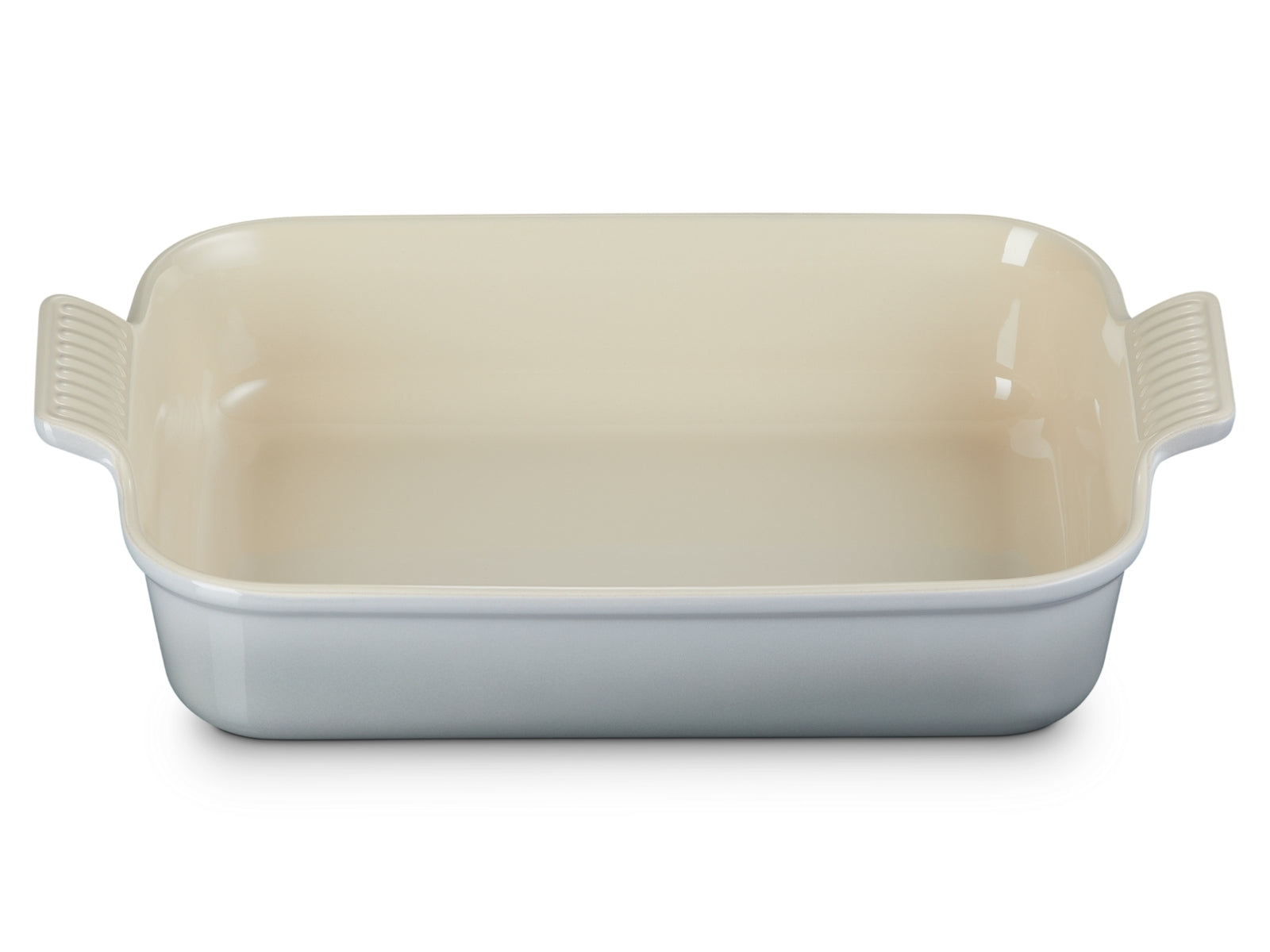 Le Creuset Auflaufform Tradition rechteckig perlgrau 32cm - Produktbild 4