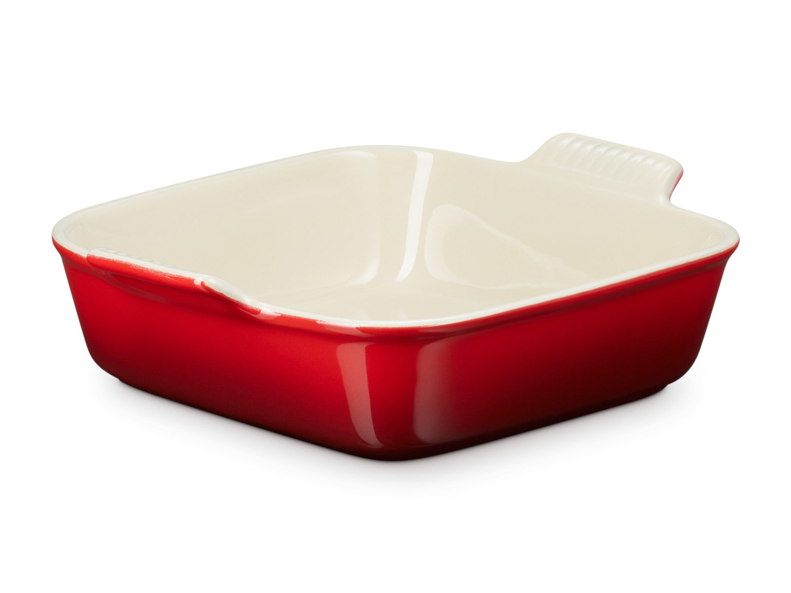 Le Creuset Auflaufform Tradition quadratisch kirschrot 23cm - Produktbild 3