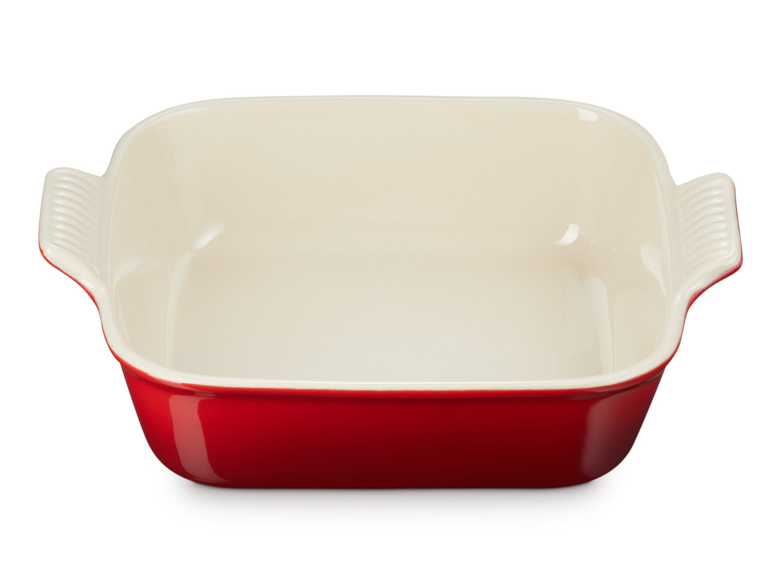Le Creuset Auflaufform Tradition quadratisch kirschrot 23cm - Produktbild 2