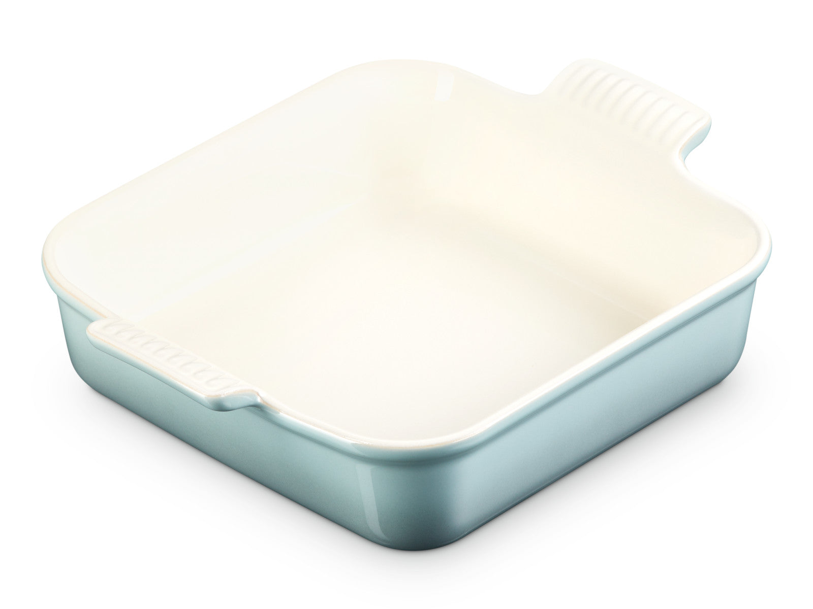 Le Creuset Auflaufform Tradition quadratisch sea salt 23cm - Produktbild 3