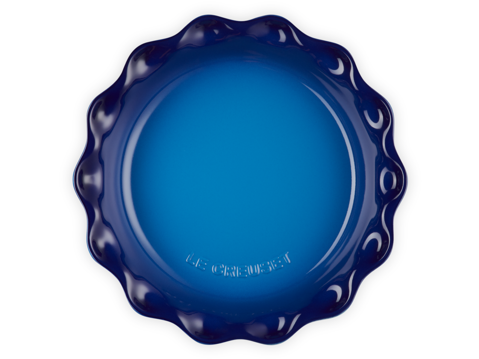Le Creuset Pie-Form azure 23cm - Produktbild 3