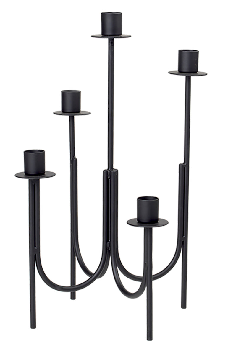 Broste Copenhagen Farri Leuchter black 36cm