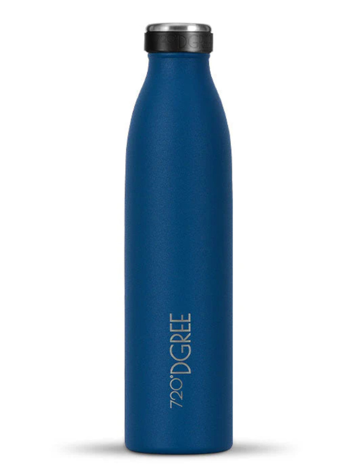 720°DGREE Isolier Trinkflasche milkyBottle Edelstahl deep blue powder robust 0,75l