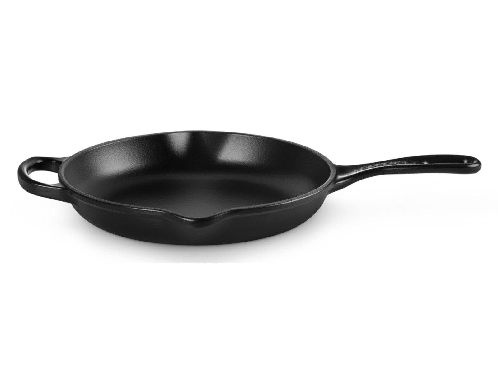Le Creuset Brat- und Servierpfanne Signature rund schwarz matt 23cm - Produktbild 2