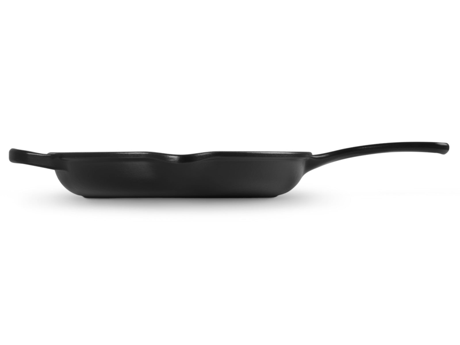 Le Creuset Brat- und Servierpfanne Signature rund schwarz matt 23cm - Produktbild 3