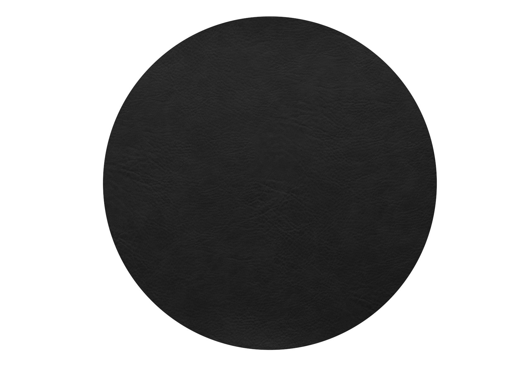 ASA Tischset vegan leather black 38cm