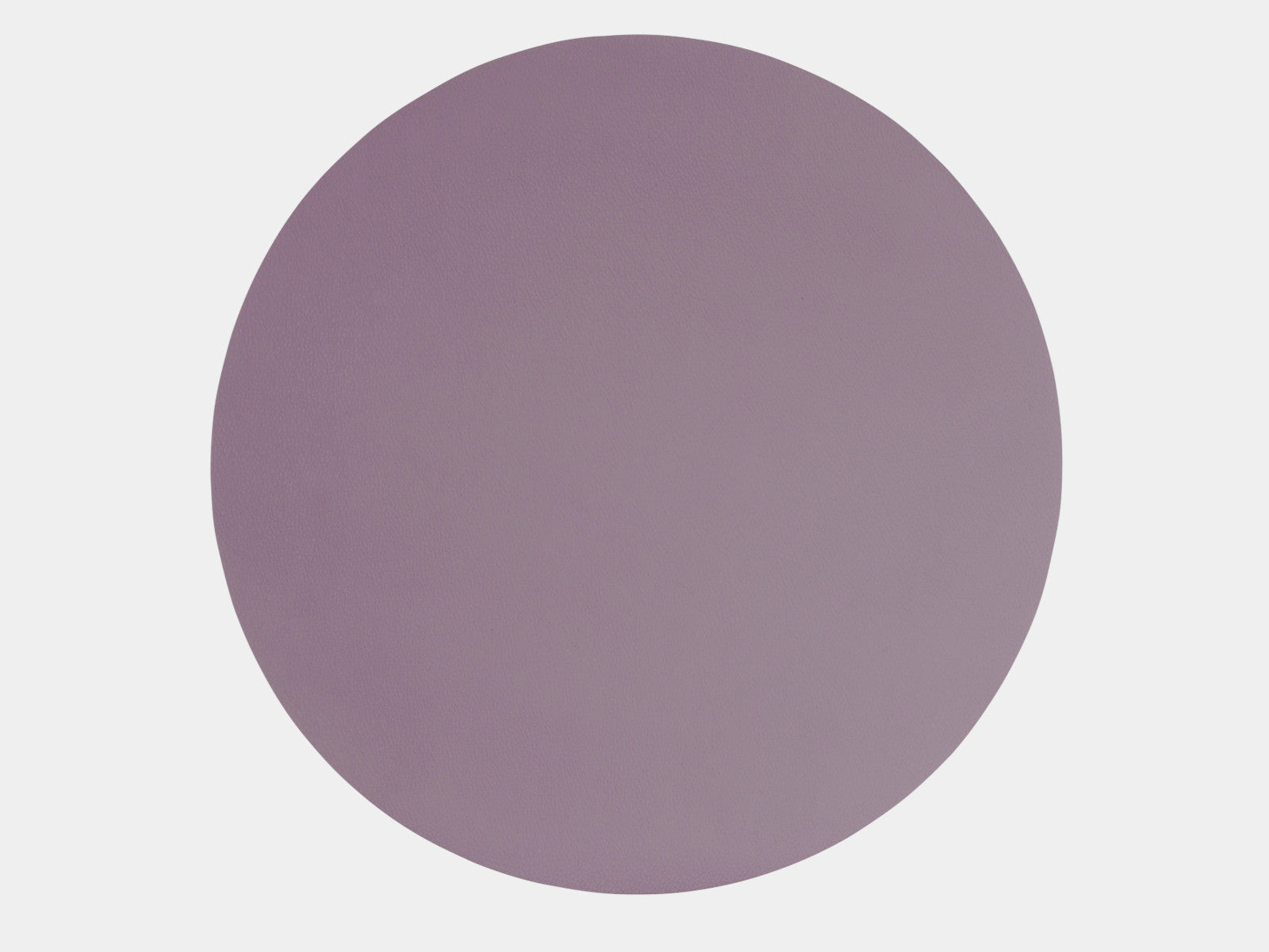 ASA leather optic Tischset rund lavender 38cm