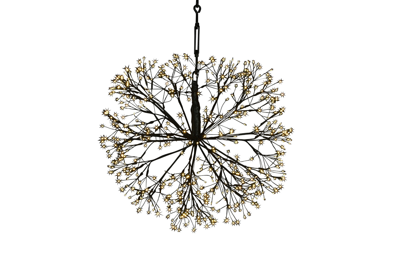 Decostar Weihnachtsbeleuchtung LED Apollo M schwarz 40cm