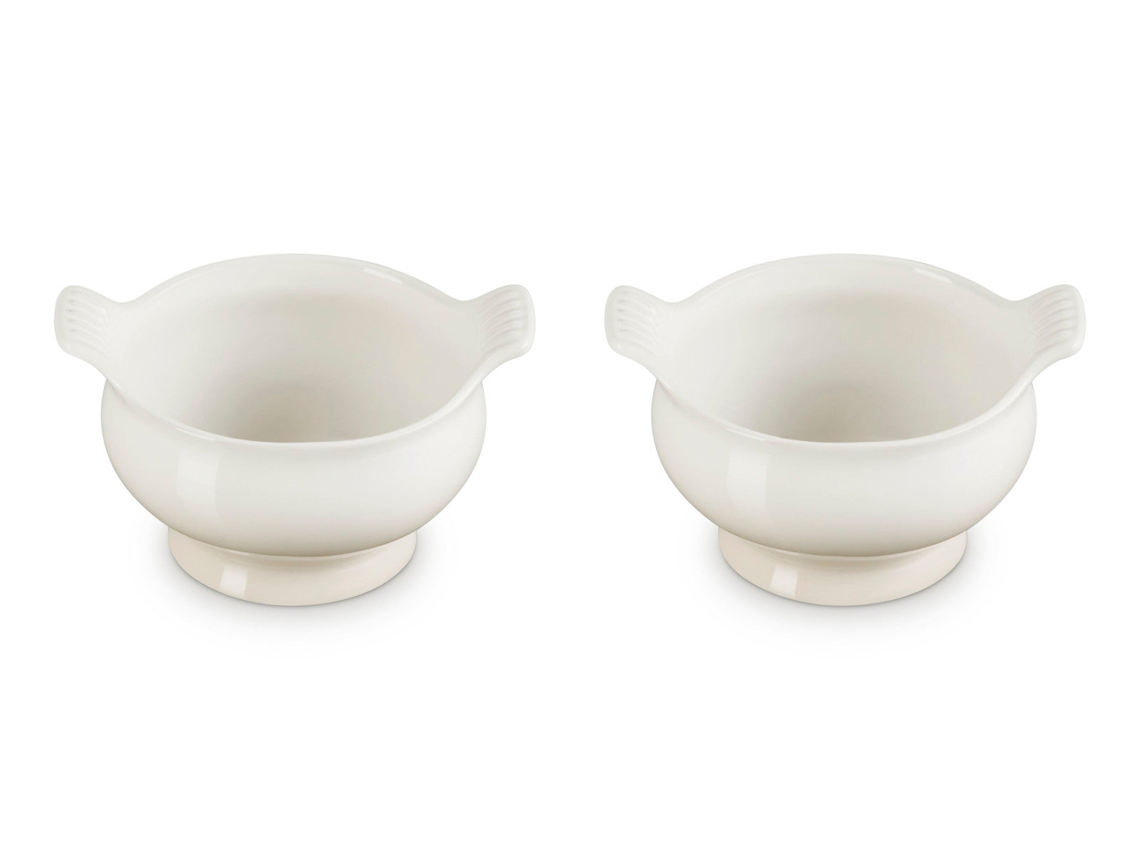 Le Creuset Suppenterrine Tradition meringue 0,6l 2er Set - Produktbild 2