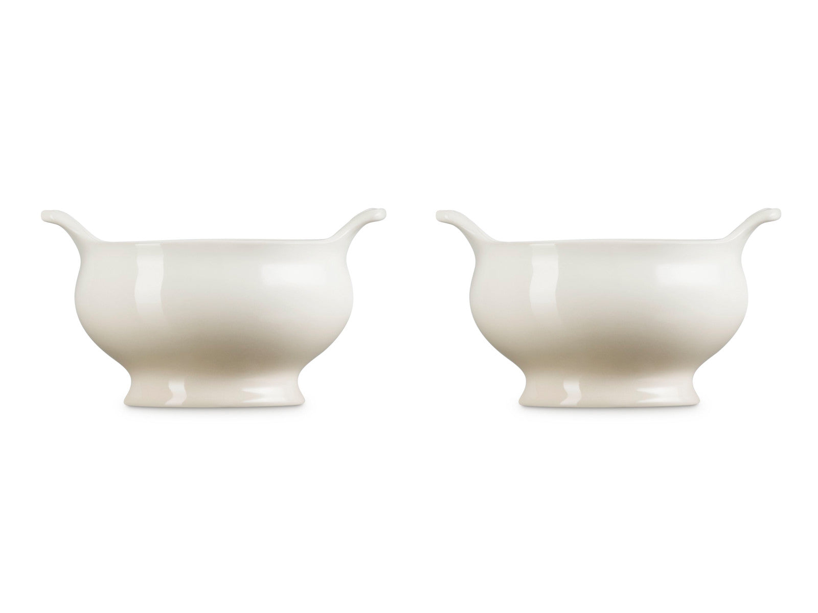 Le Creuset Suppenterrine Tradition meringue 0,6l 2er Set - Produktbild 3
