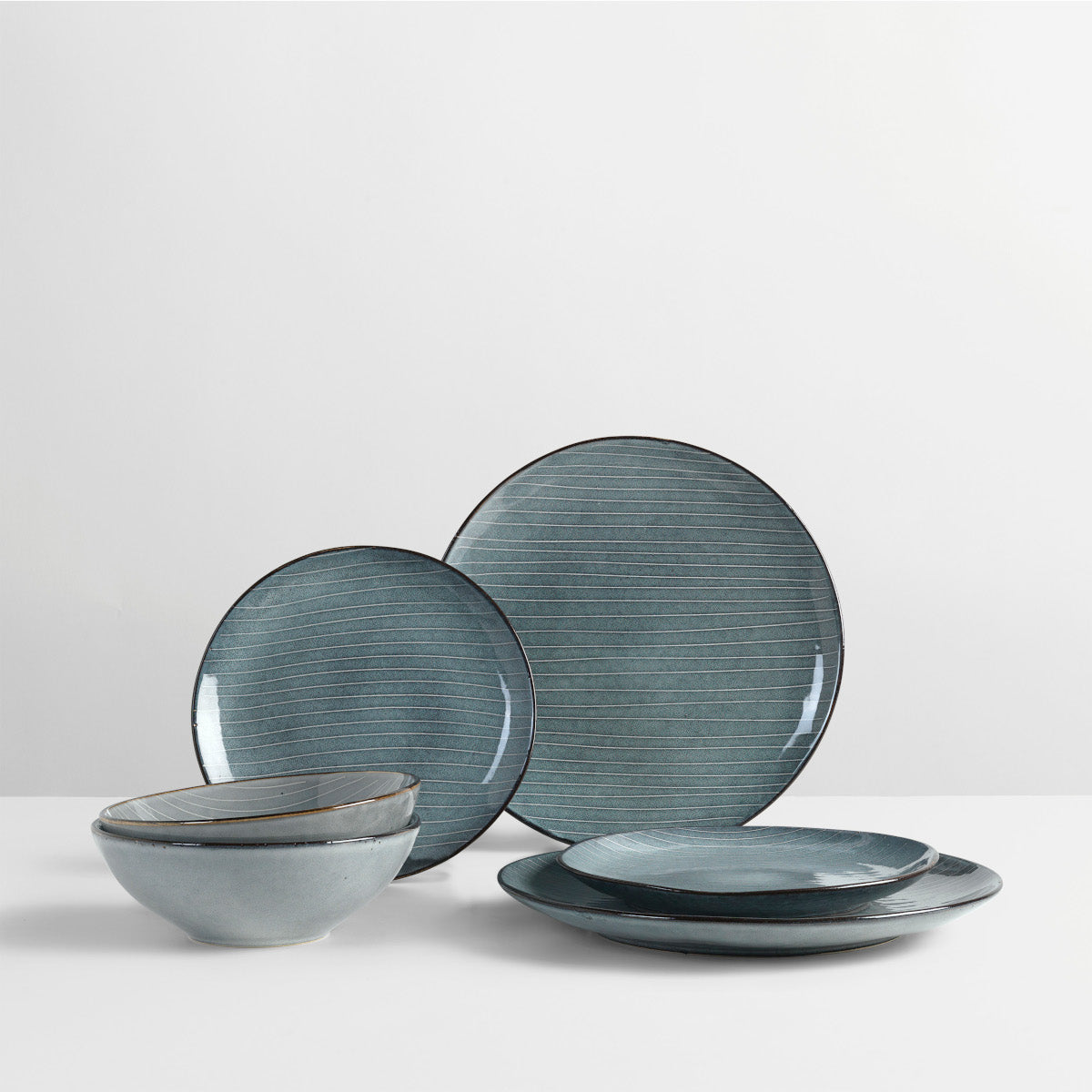 Broste Copenhagen Nordic Sea Geschirrset mittag 6tlg - Produktbild 2