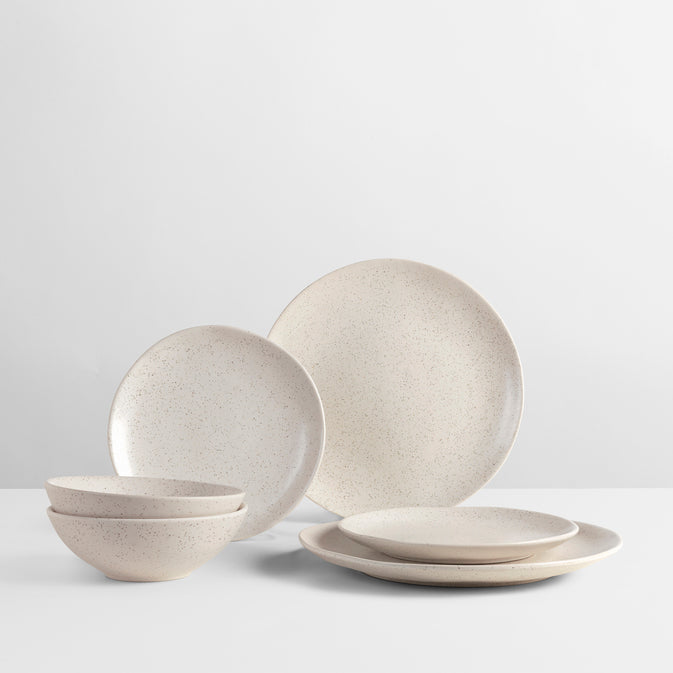 Broste Copenhagen Nordic Vanilla Geschirrset mittag für Zwei - Produktbild 2