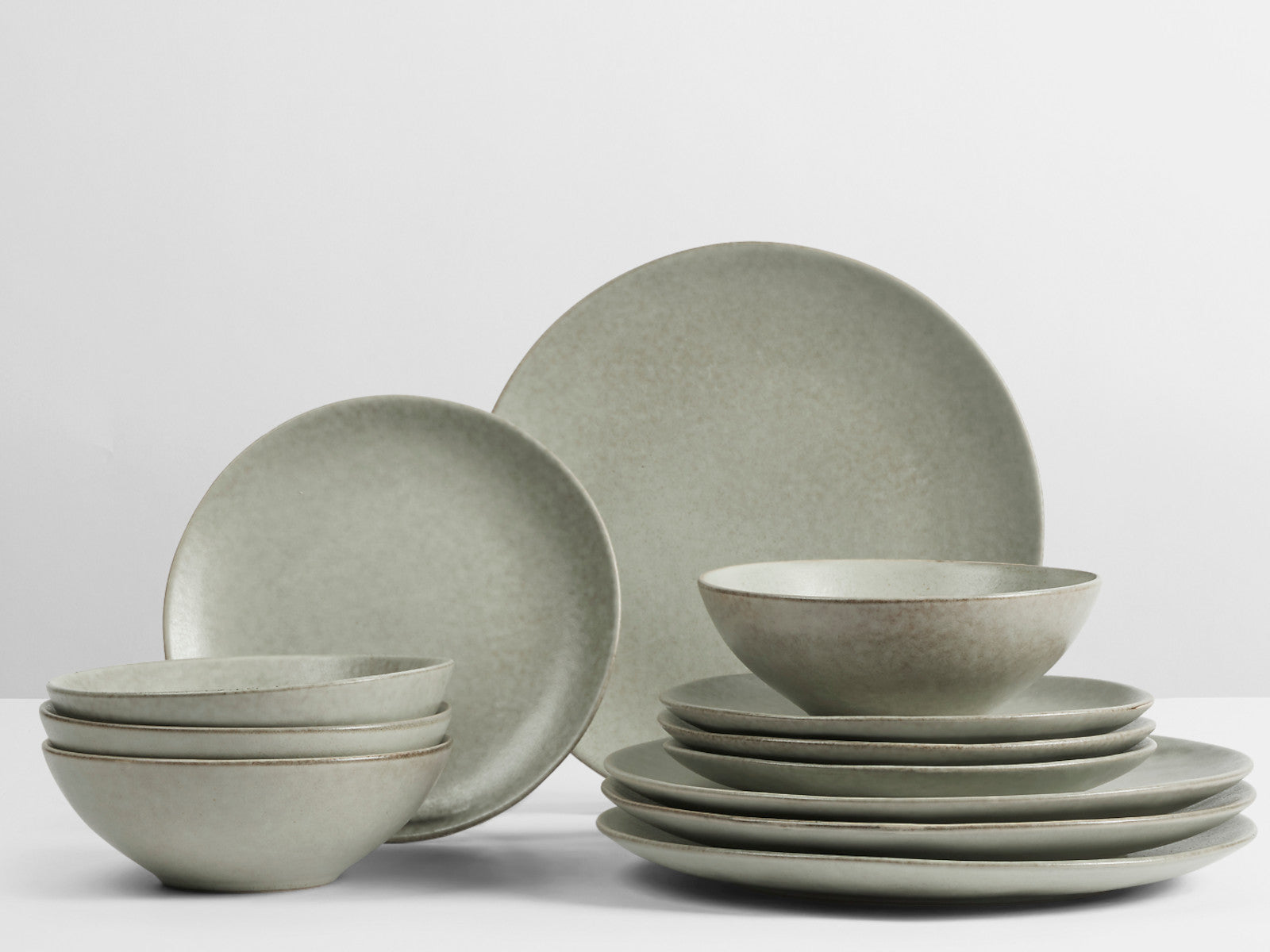 Broste Copenhagen NORDIC MARSH Geschirrset mittag für Vier 12tlg - Produktbild 2