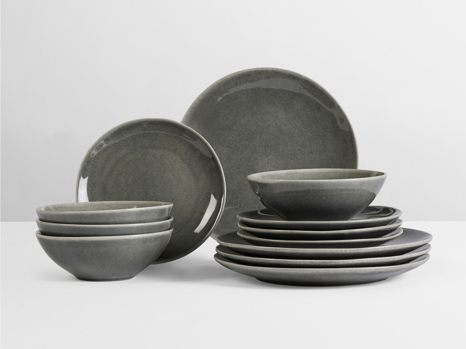 Broste Copenhagen NORDIC RAIN Geschirrset mittag für Vier 12tlg - Produktbild 2