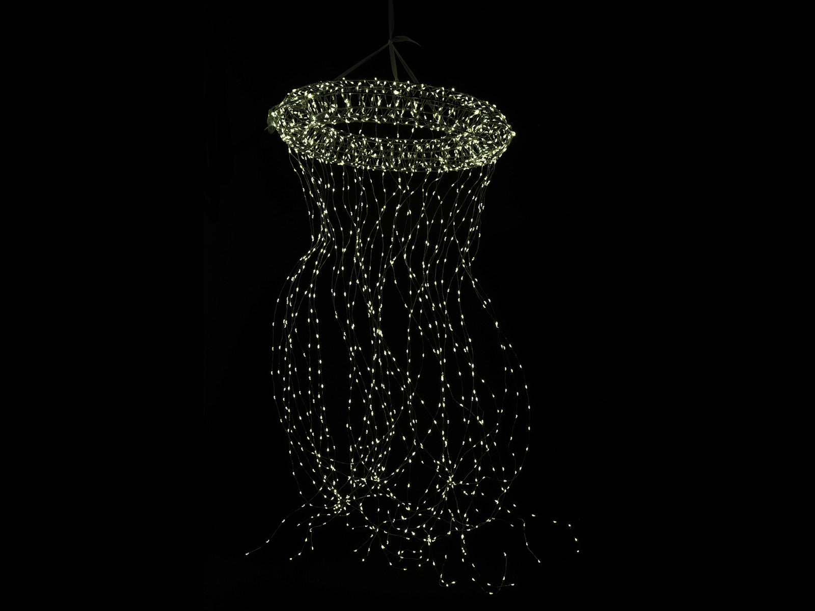 Countryfield Kranzkronleuchter LED Fairy L silber 50cm