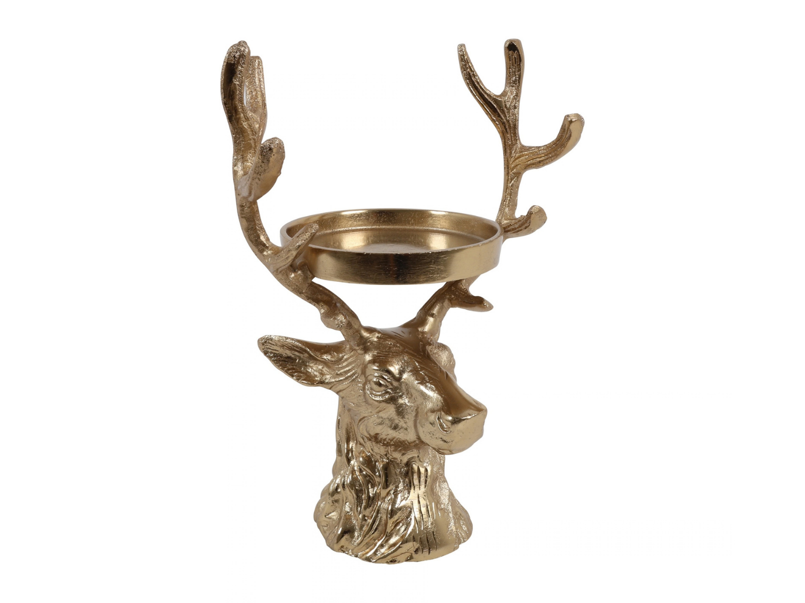 Decostar Kerzenhalter Hirsch Xari M gold 28cm