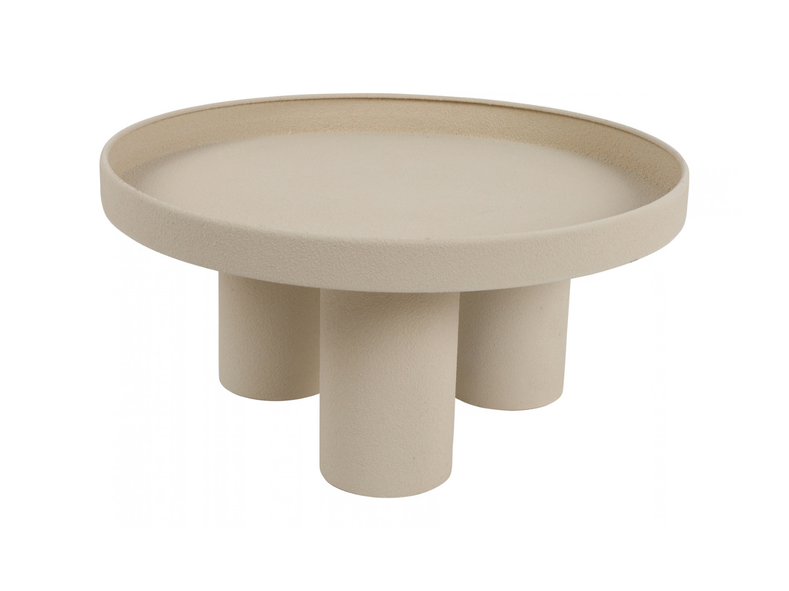 Decostar Tablett mit Bein Plateau Cullen M crème 36,5cm