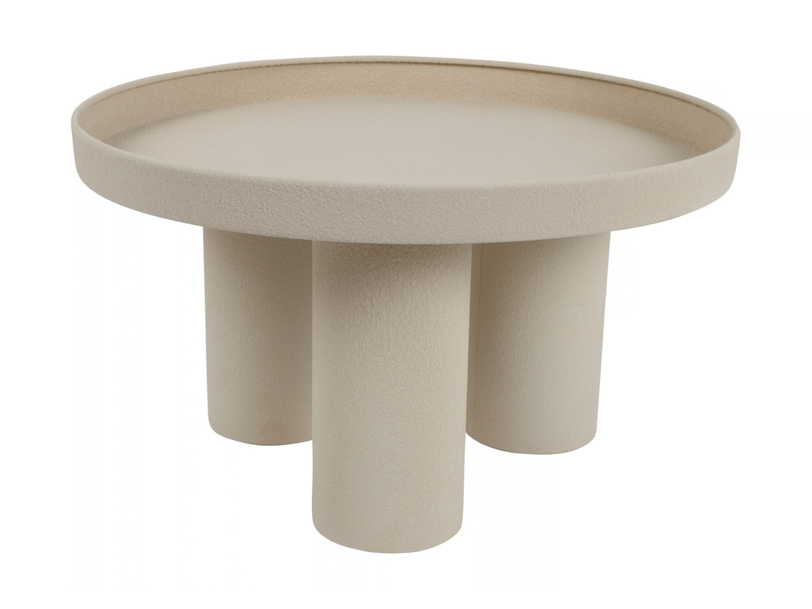 Decostar Tablett mit Bein Plateau Cullen L crème 40cm