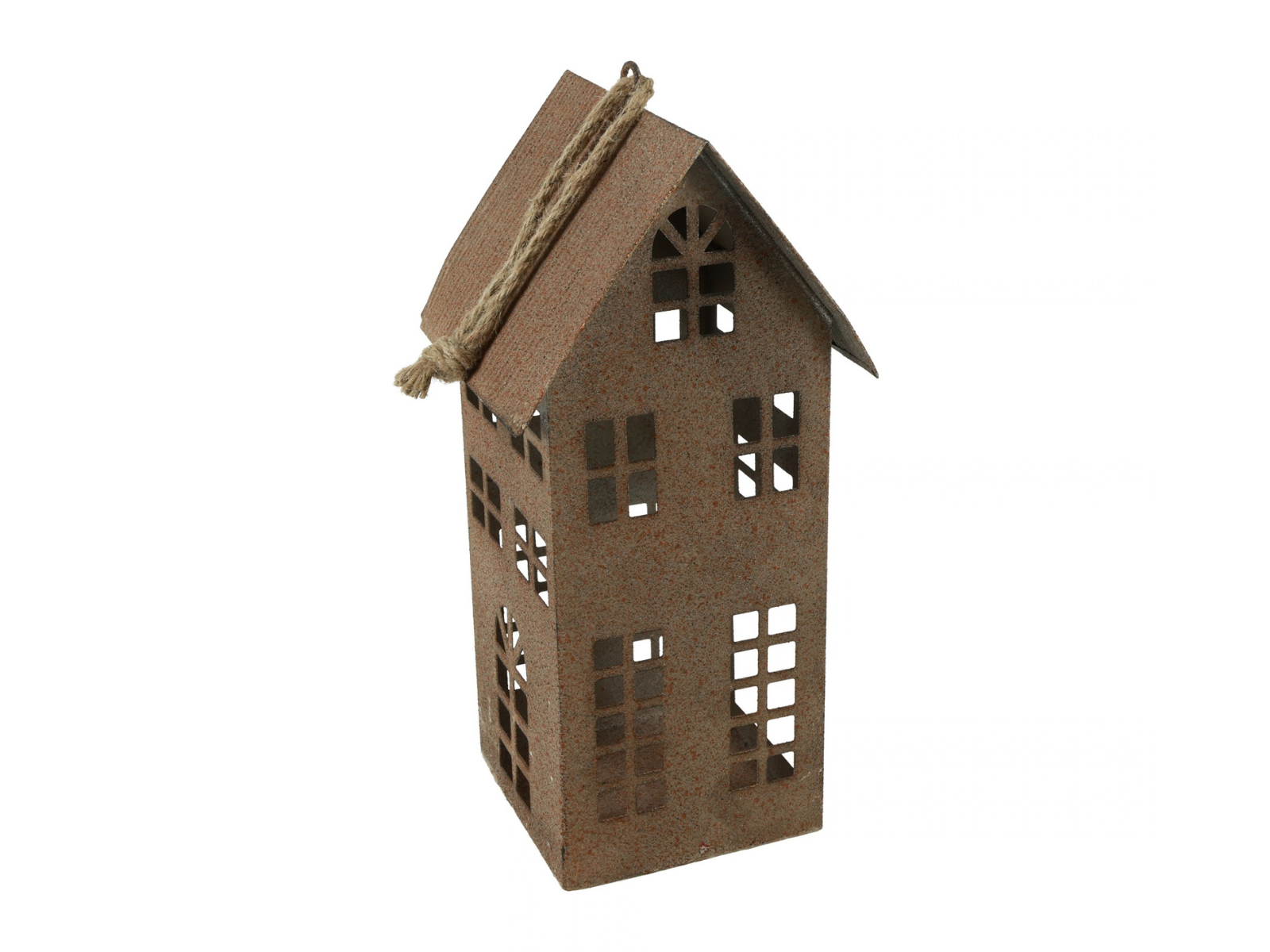 Decostar Laterne Haus Hugo S rost 42,5cm