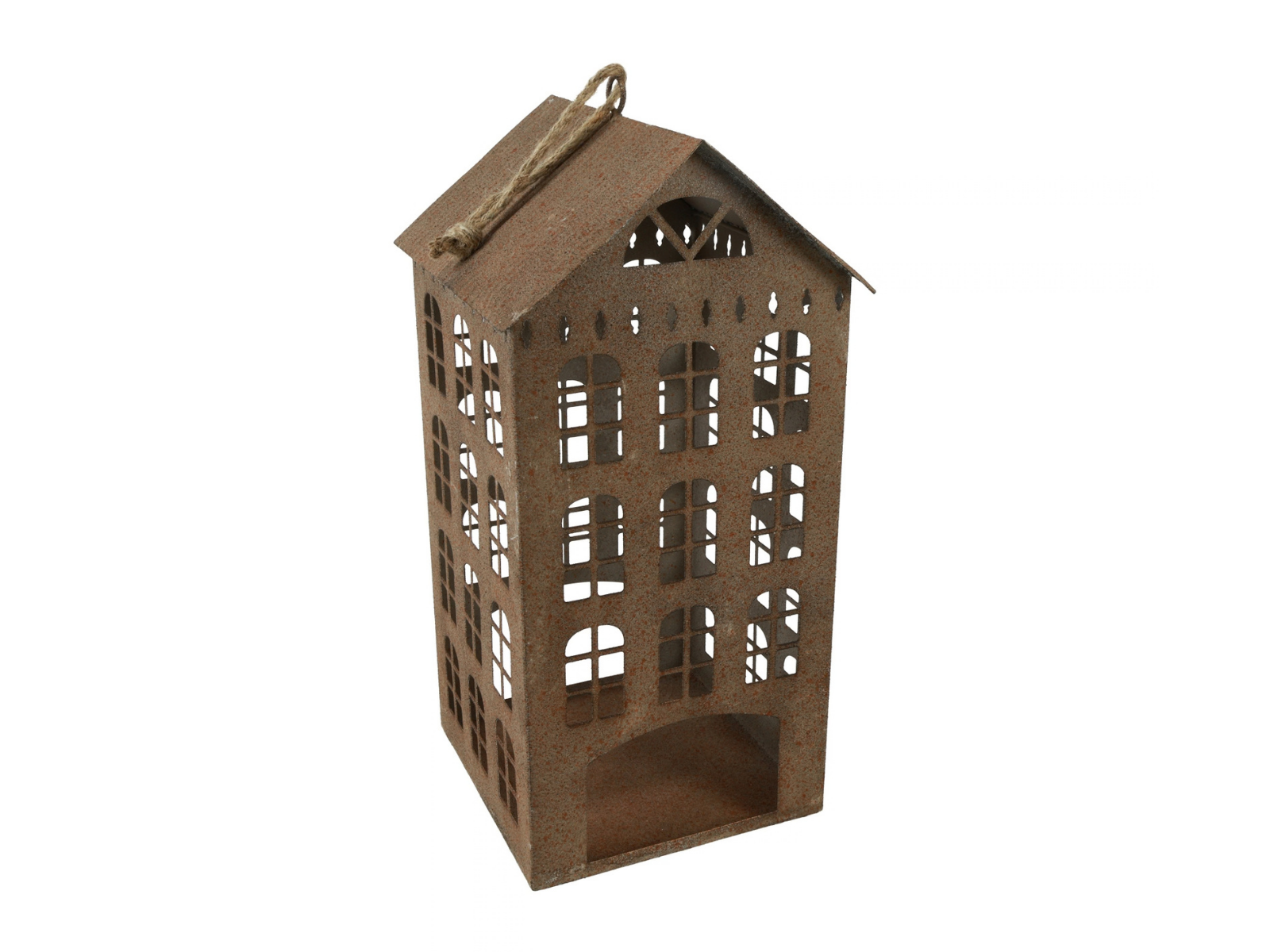 Decostar Laterne Haus Hugo L rost 58cm