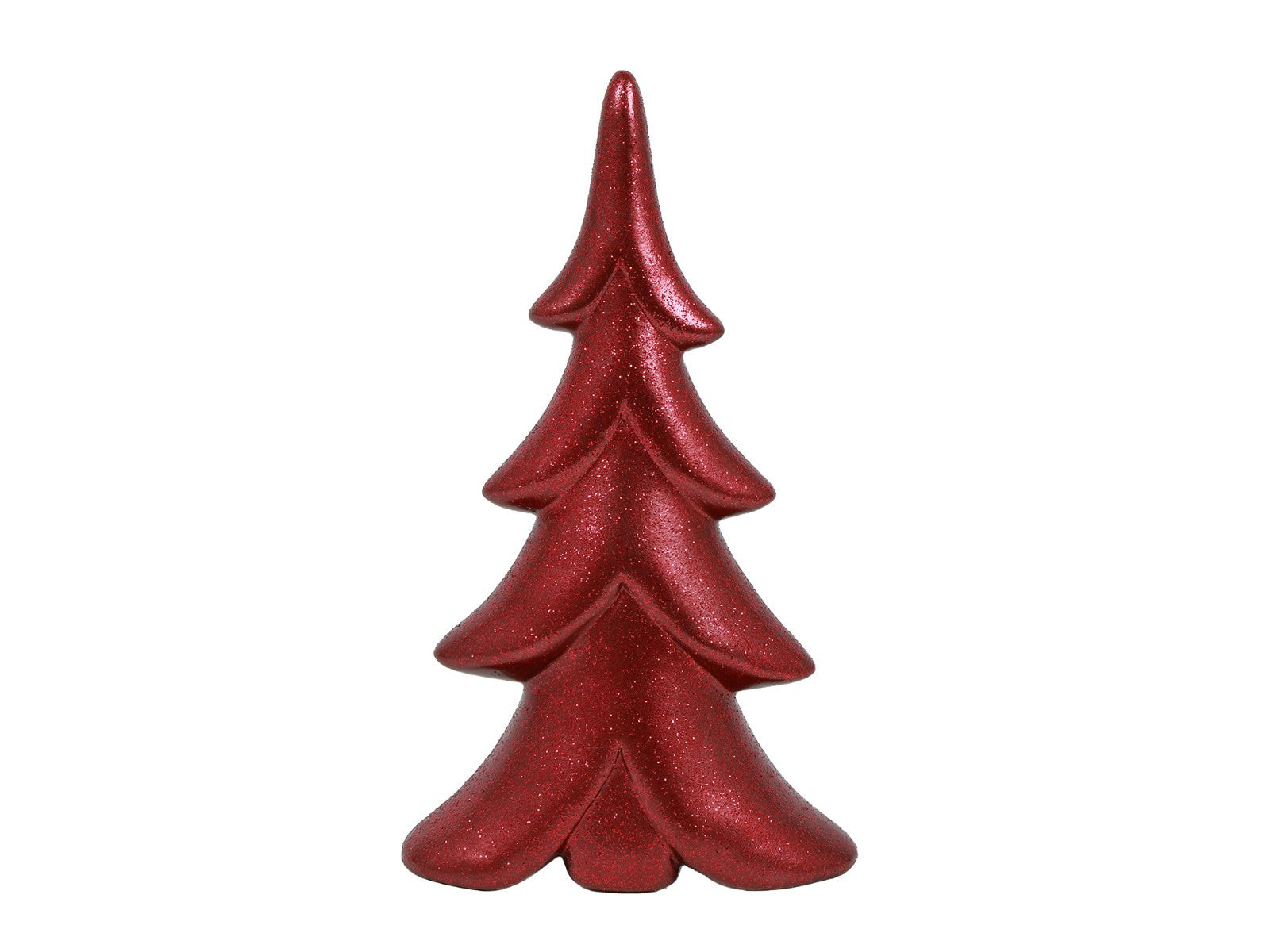 Decostar Weihnachtsbaum Floris L kirschrot 30,5cm - Produktbild 1