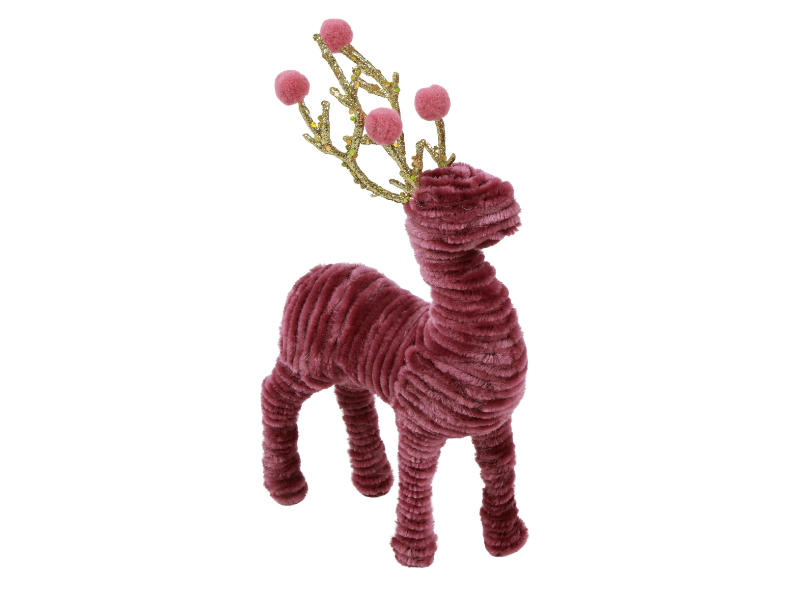 Decostar Hirsch Bastiaan S rosa 23cm