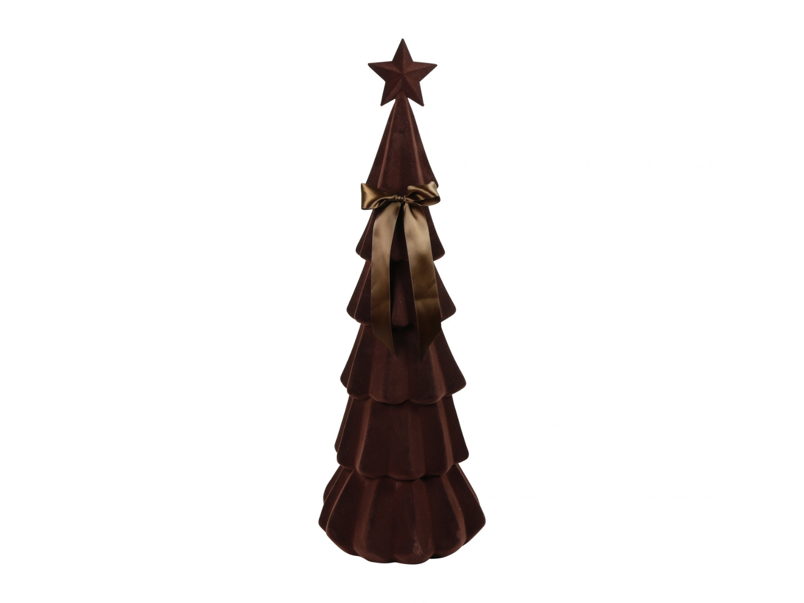 Decostar Weihnachtsbaum Velvet Connor L purpur 76cm