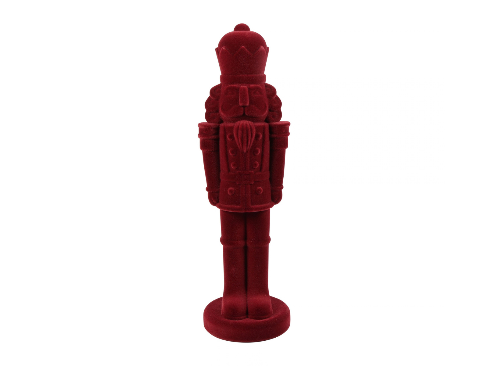 Decostar Nussknacker Velvet King M rot 52cm