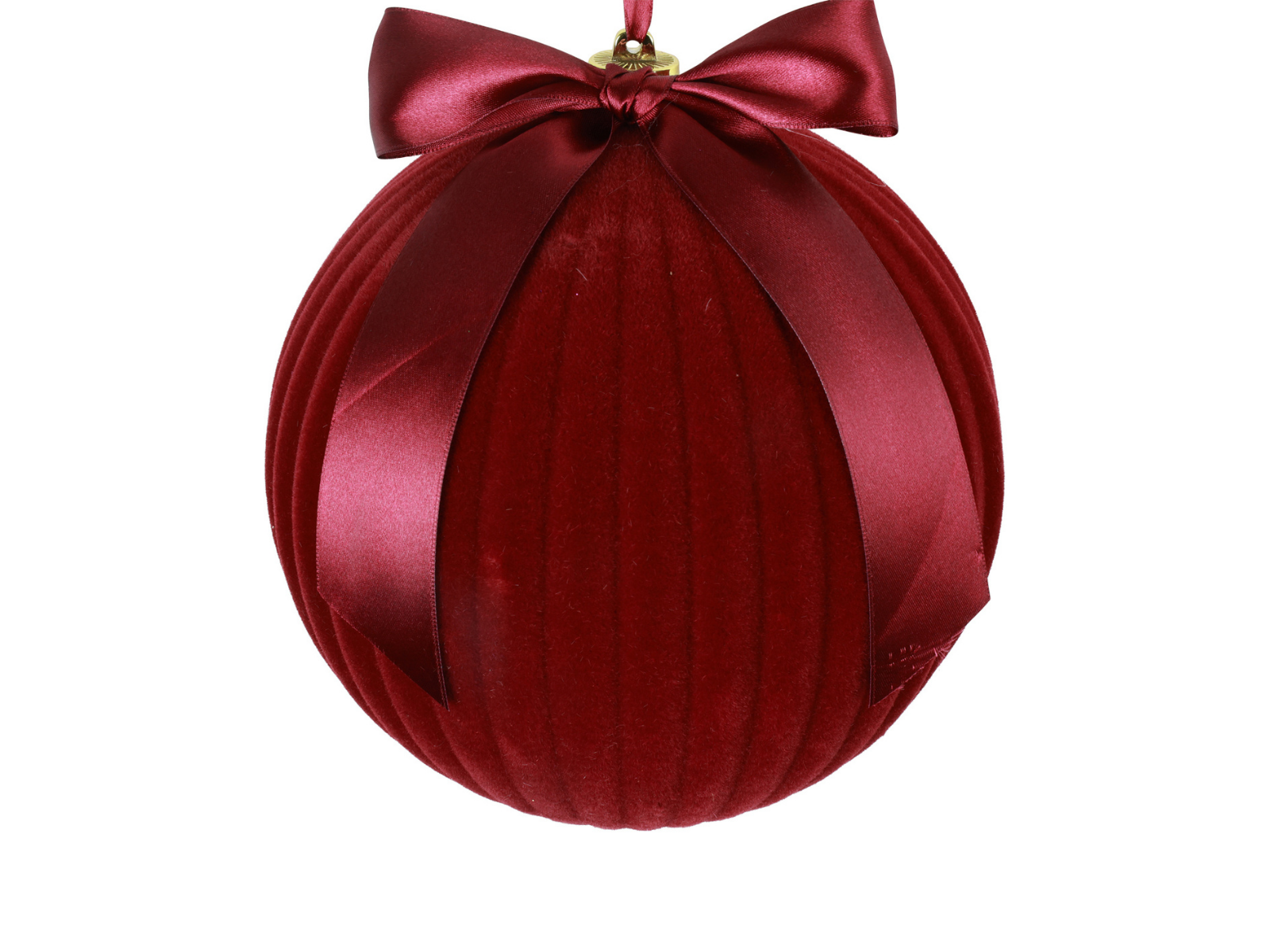 Decostar Weihnachtsbaumkugel Amara L bordeaux 20cm