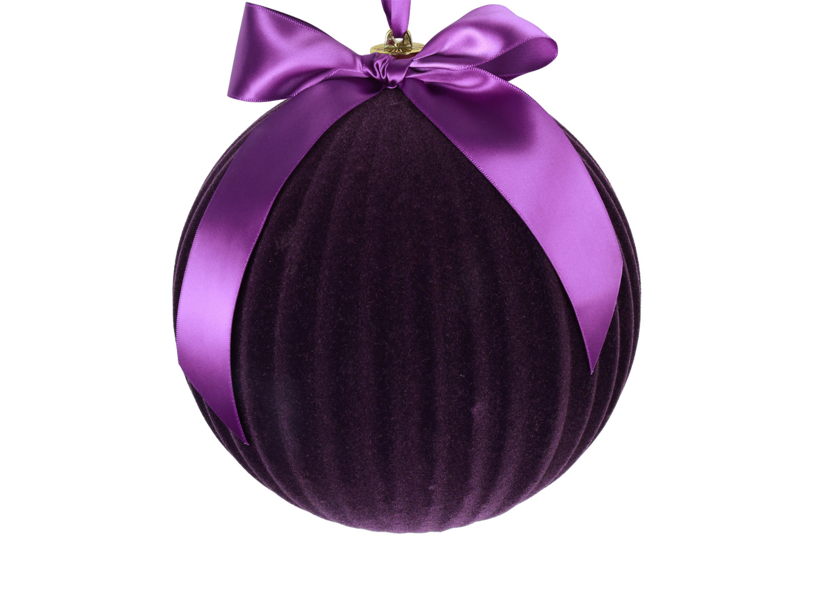 Decostar Weihnachtsbaumkugel Amara L purpur 20cm