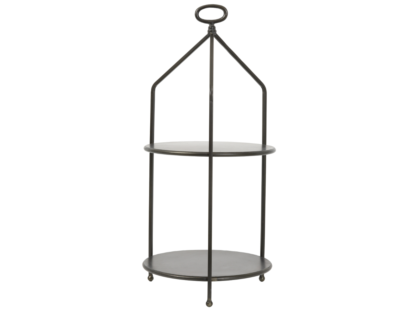 Light & Living AURDAL Etagere dunkel bronze 2 stöckig 66 cm