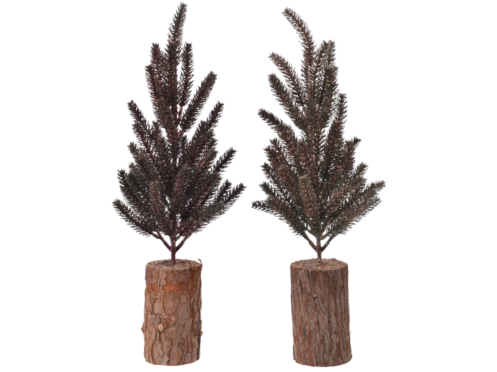 Everlands Minibaum Holzfuss 44 cm sortiert