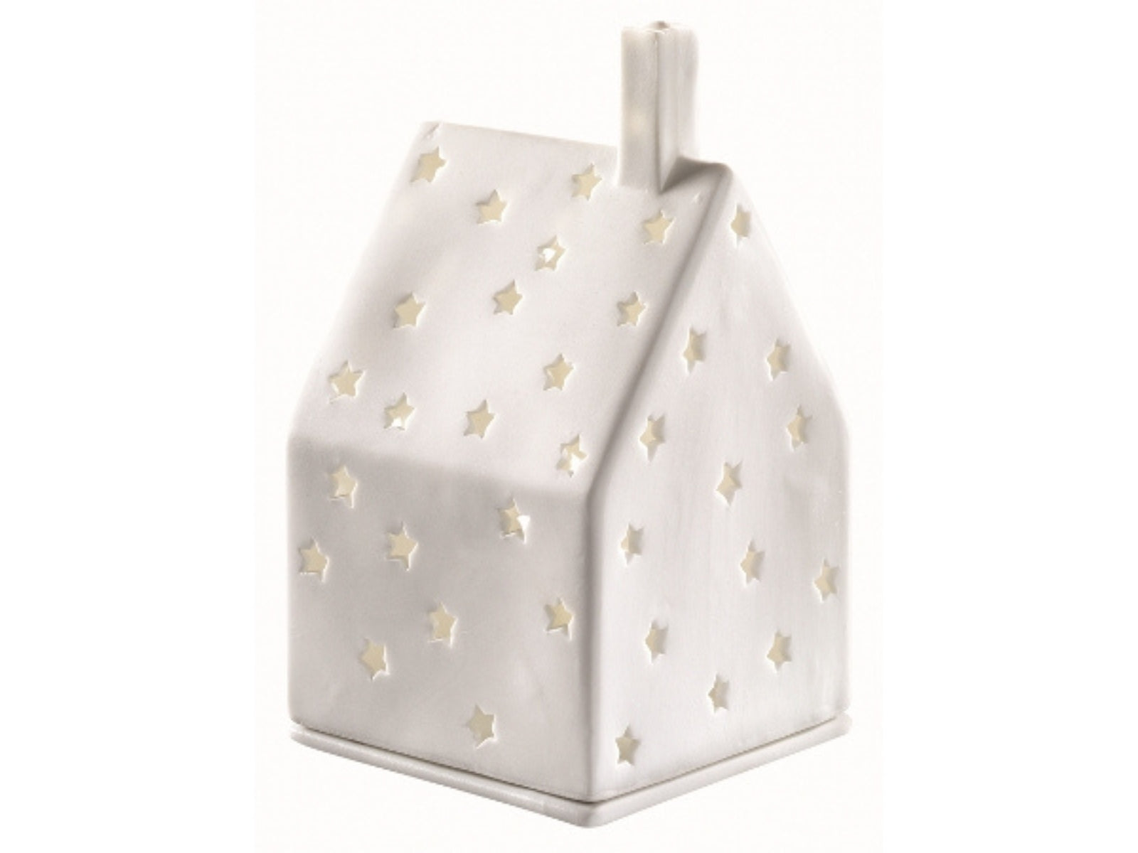 räder Lichthaus Sterne weiß 10cm - Produktbild 1