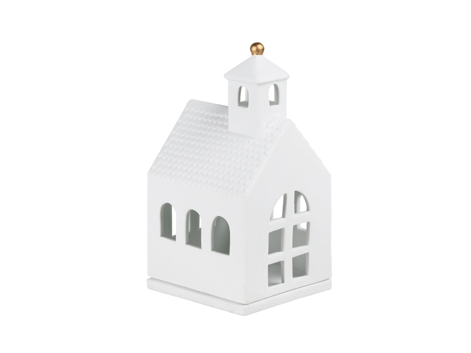räder Lichthaus Kapelle klein weiß 14cm