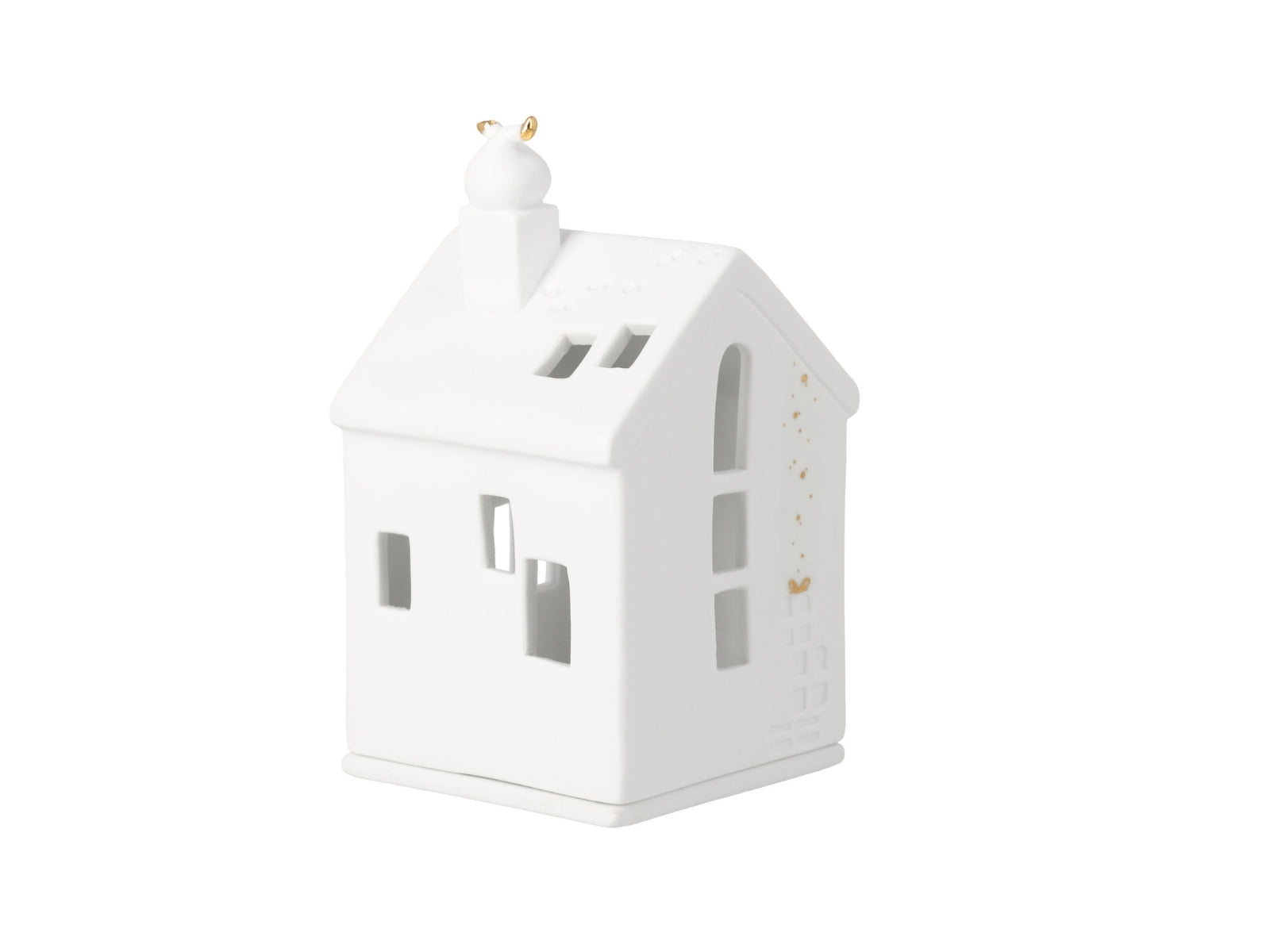 räder Lichthaus Santas Füßchen weiß 13cm