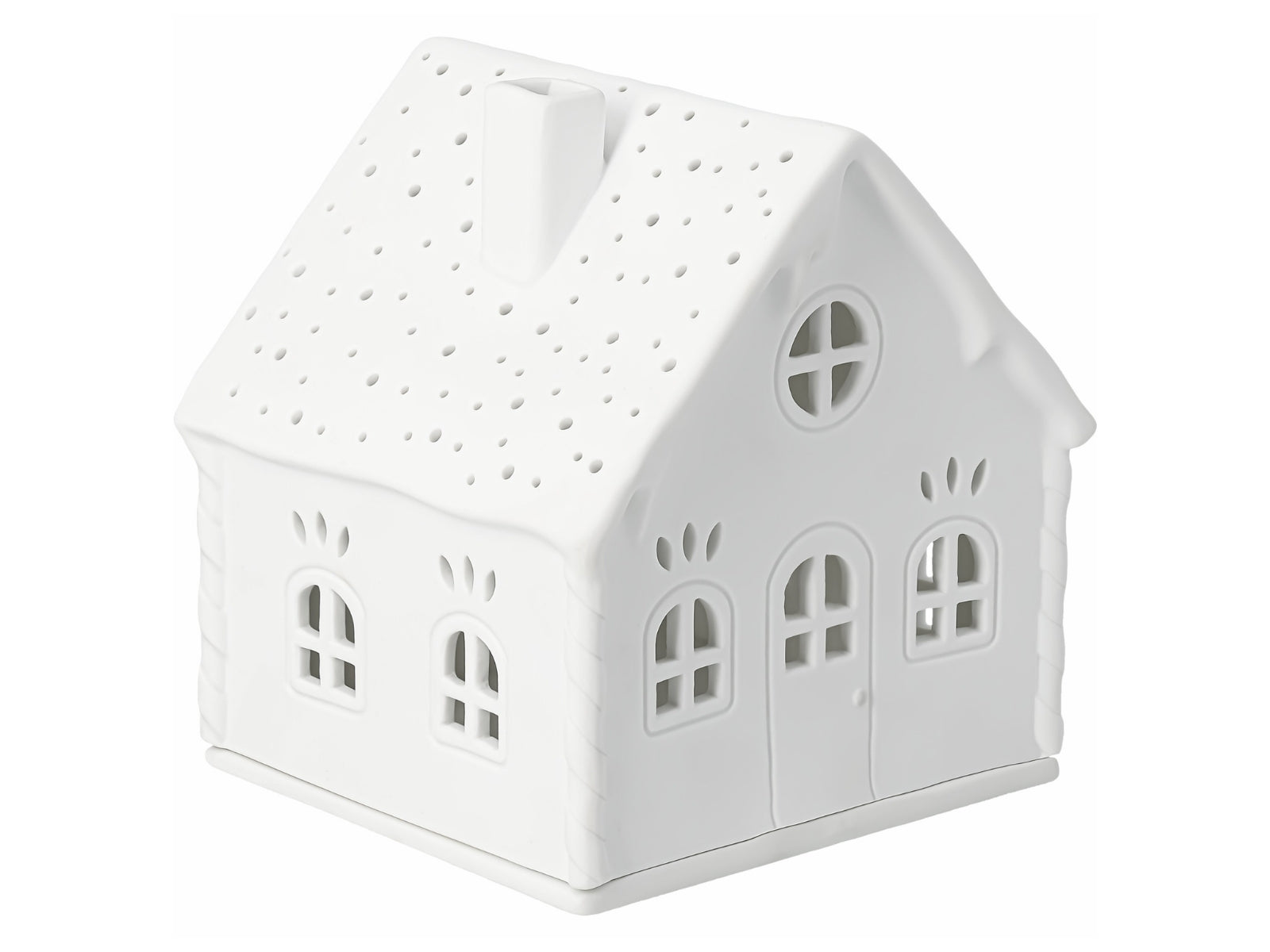 räder Lichthaus Zuckerstangenhaus weiß 13,5cm - Produktbild 2