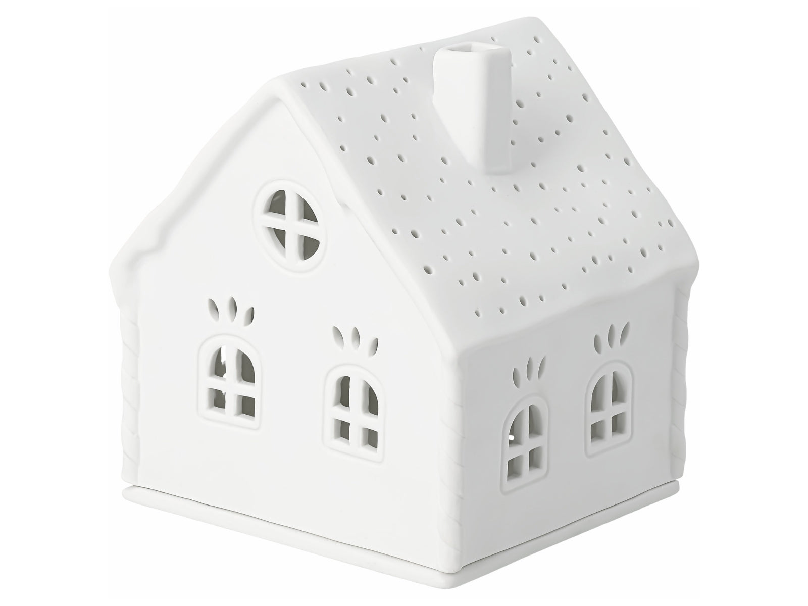 räder Lichthaus Zuckerstangenhaus weiß 13,5cm - Produktbild 3