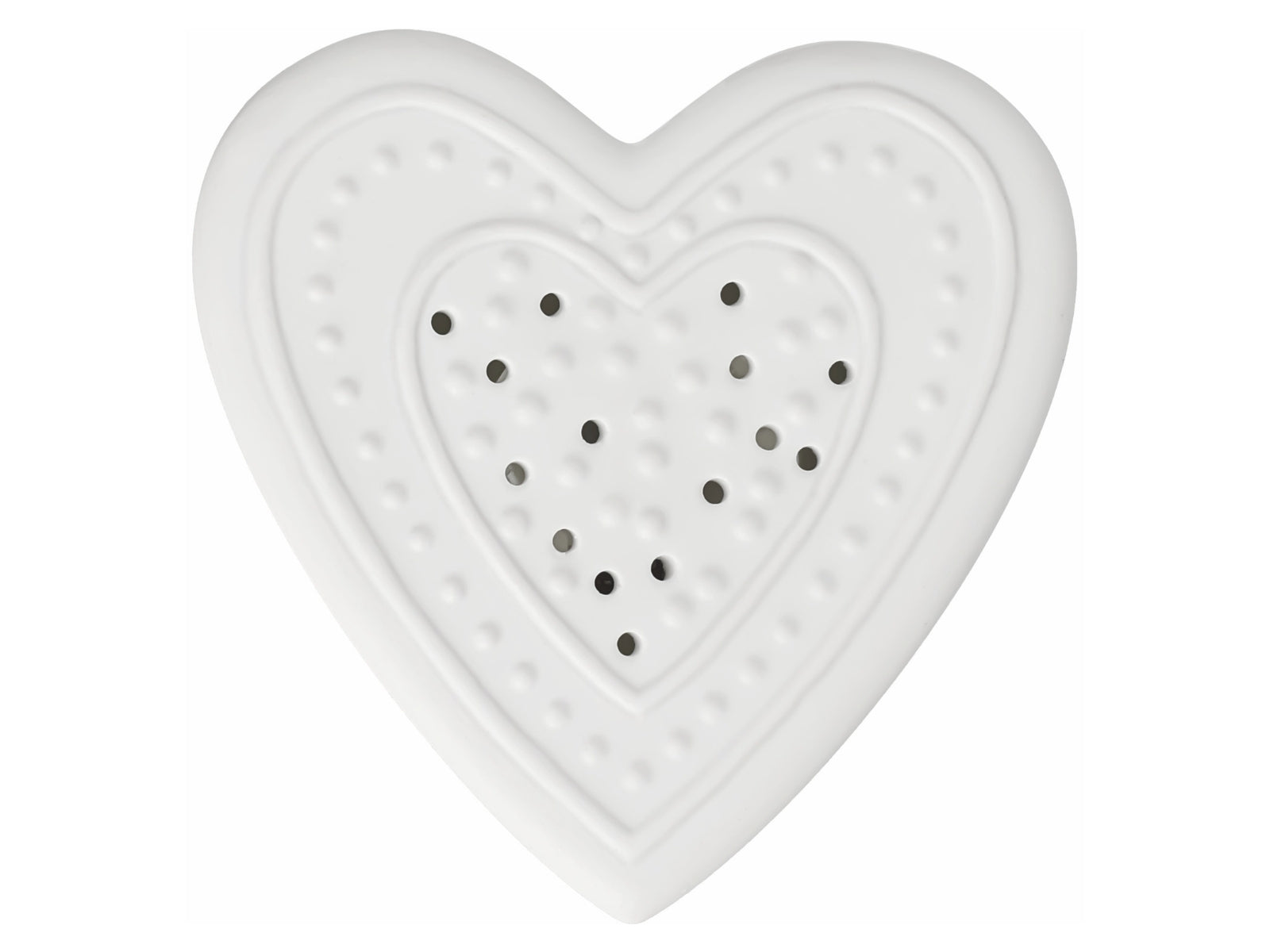 räder LED Lebkuchen Herz weiß 3,3cm