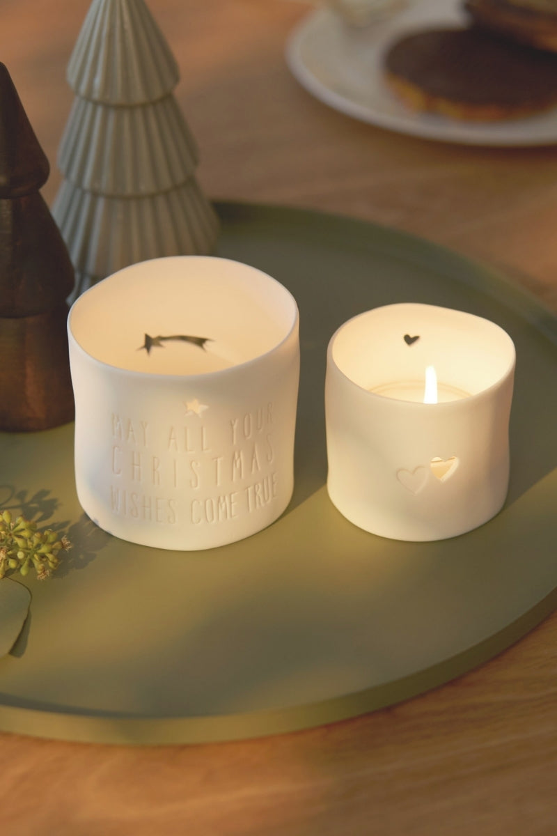 räder Teelicht Lovely Christmas weiß 6,5cm - Produktbild 4