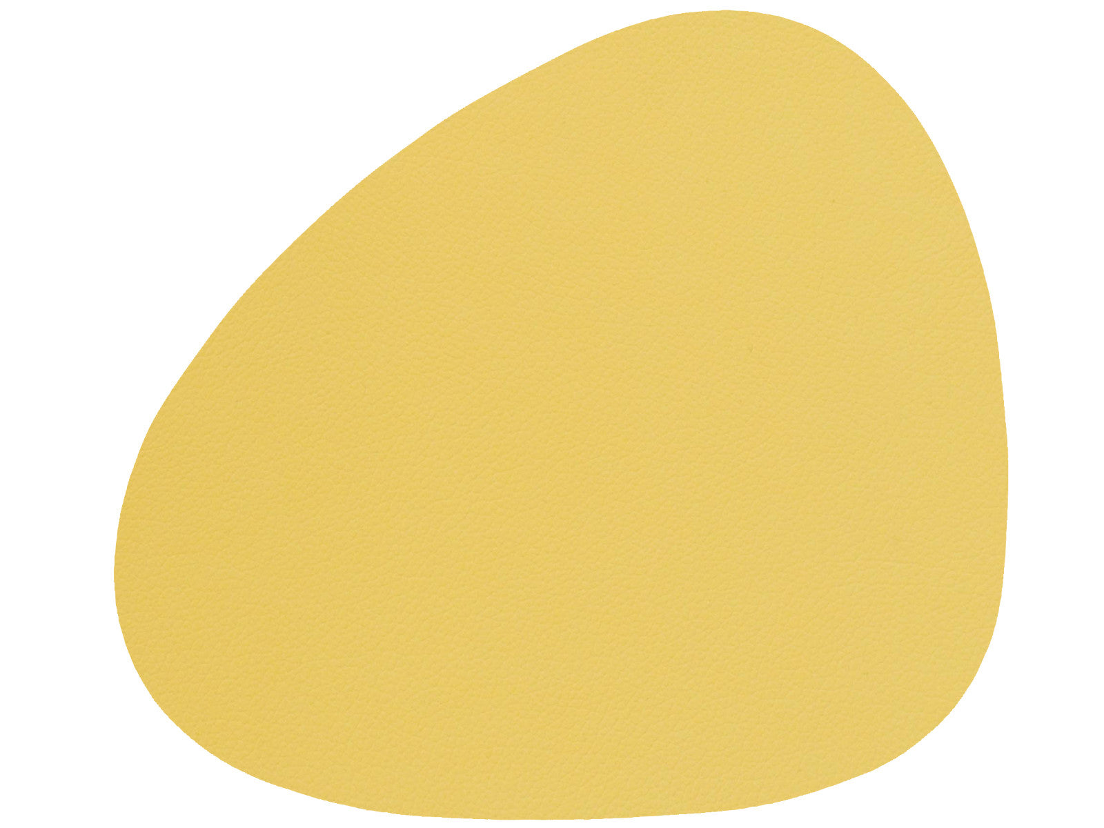LIND DNA NUPO Untersetzer Curve yellow 11 x 13 cm