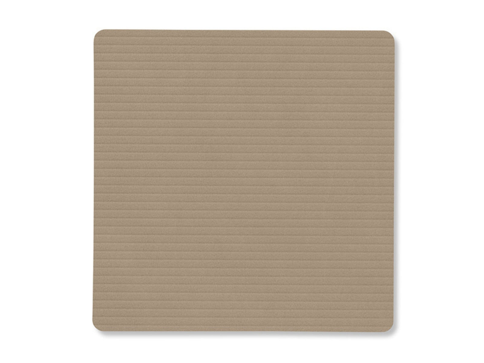 LIND DNA Corduroy Tischset Square S clay brown 28x28cm