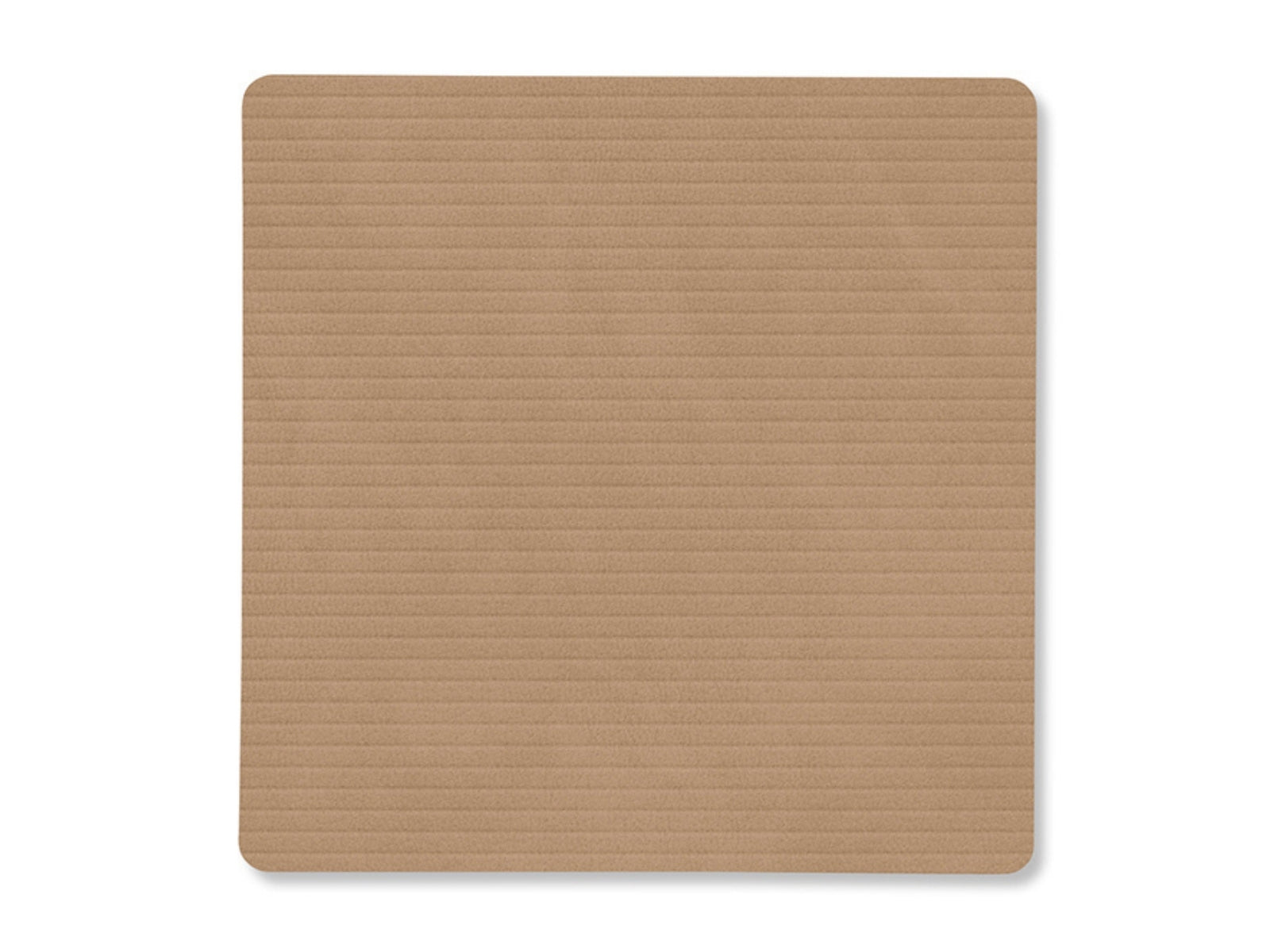 LIND DNA Corduroy Tischset Square S nougat 28x28cm