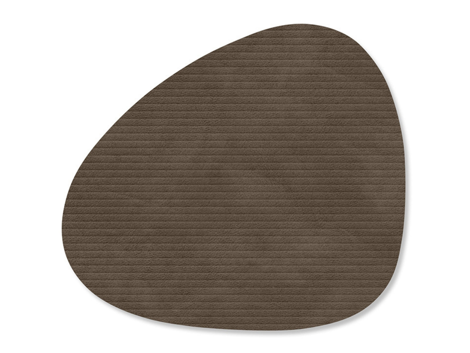 LIND DNA Corduroy Tischset Curve S caviar 24x28cm