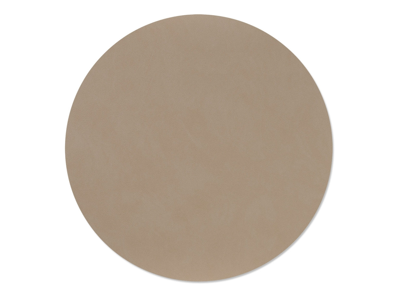 LIND DNA Nupo Tischset Circle L clay brown 38cm