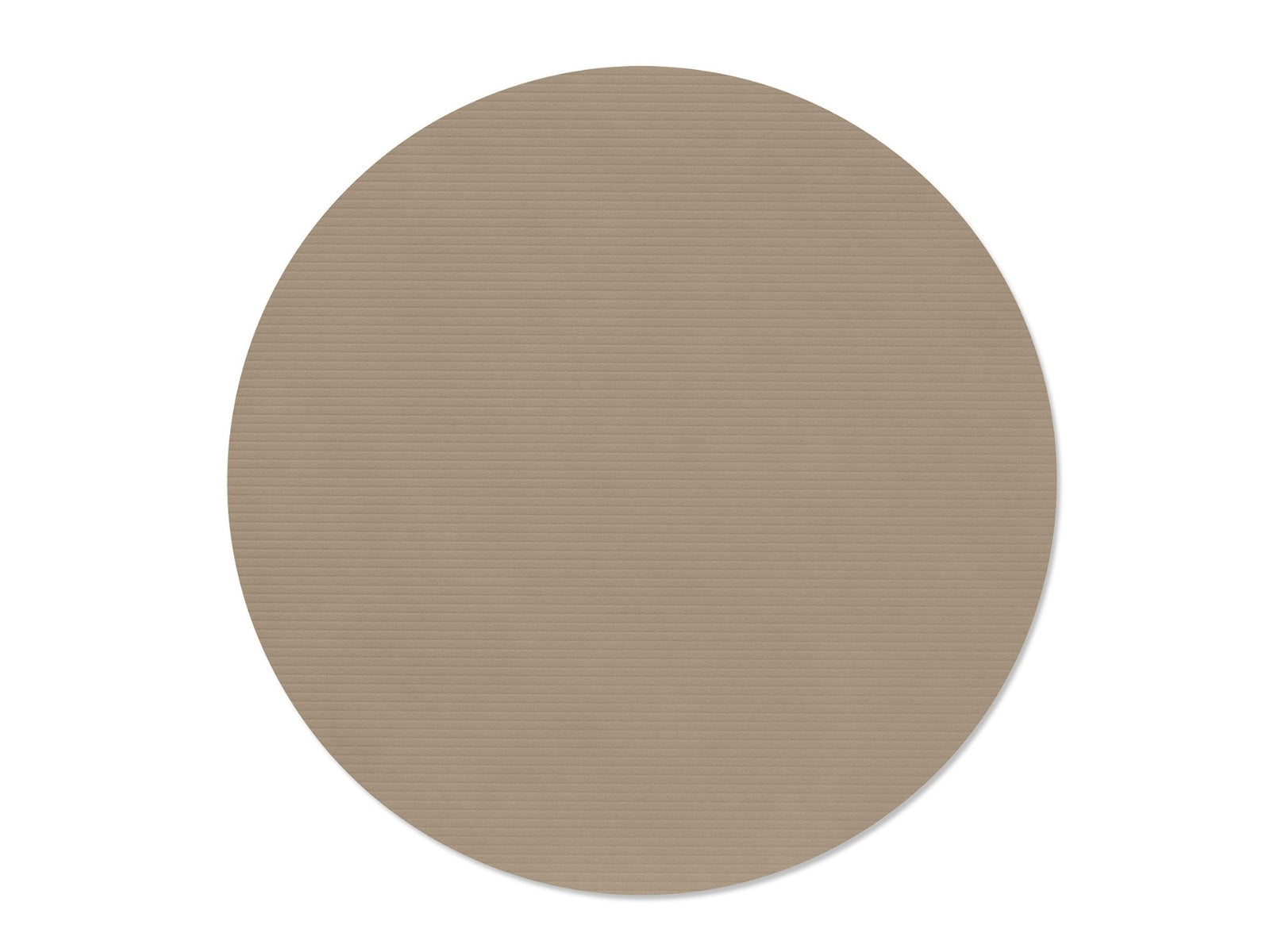 LIND DNA Corduroy Tischset Circle L clay brown 38cm