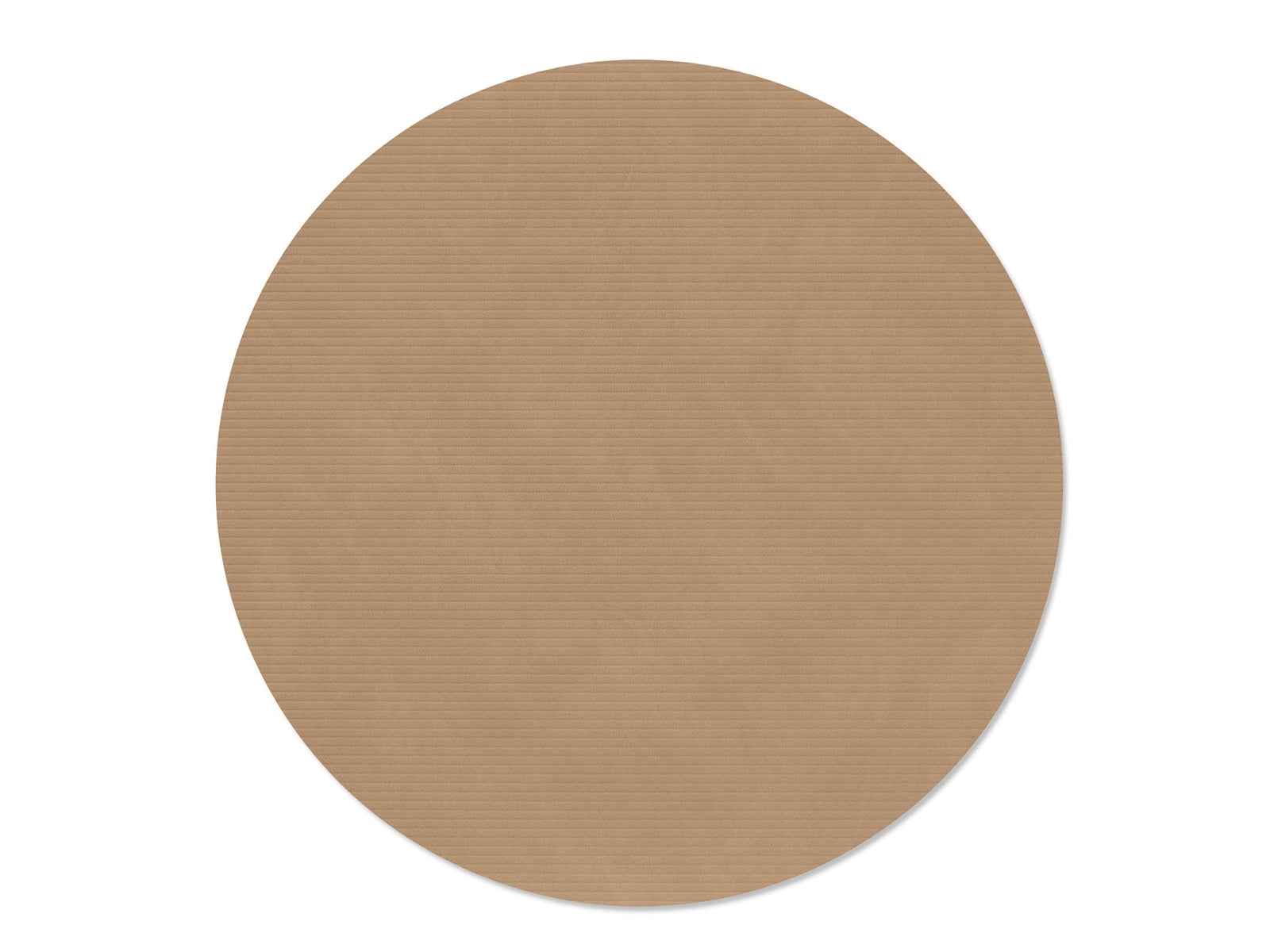 LIND DNA Corduroy Tischset Circle S nougat 24cm