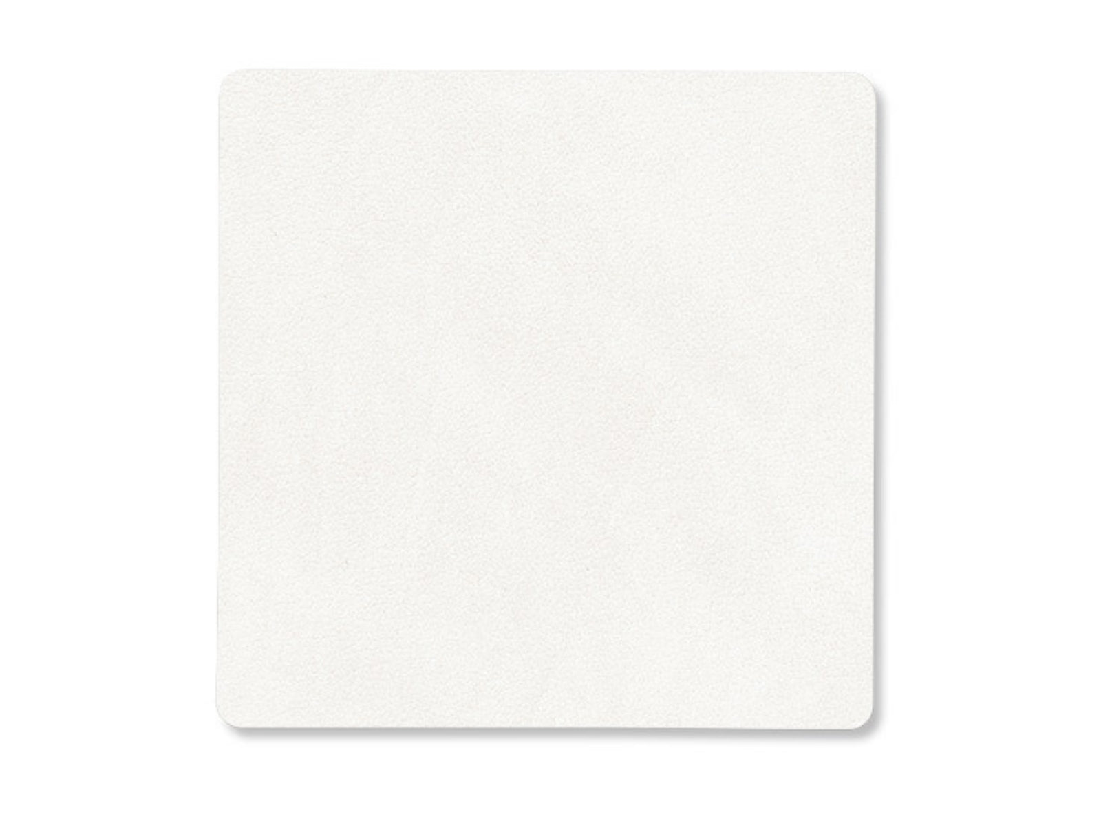 LIND DNA Nupo Untersetzer Square pure white 10x10cm